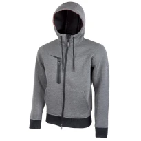 Alles muss raus -  Arbeits- Stretch- Pullover mit Kapuze U- Power Tasty PE119GM Größe M Farbe Meteoritgrau 2