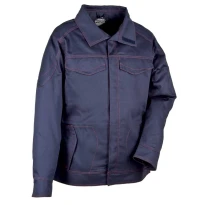 Alles muss raus -  Arbeitsjacke Multitaschen Cofra Hazard V207- 0- 02 Farbe Navyblau Größe 46