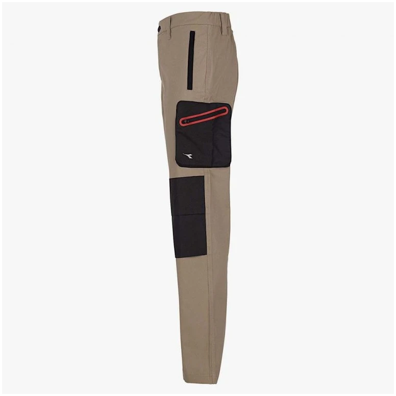 Alles muss raus -  Arbeitshosen Diadora Multitaschen Stretch 702.170058 Farbe Grau Größe M