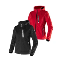 Alles muss raus -  Arbeitsjacke Diadora Damen Softshell Athena 702.179462 Farbe Rot Größe L