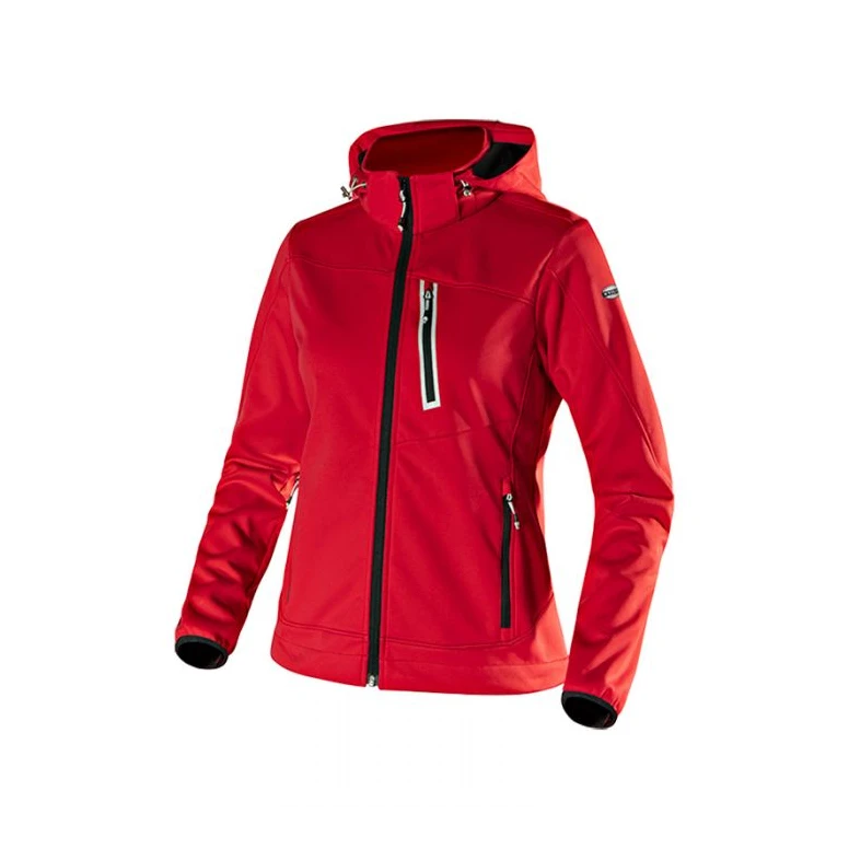Alles muss raus -  Arbeitsjacke Diadora Damen Softshell Athena 702.179462 Farbe Rot Größe L