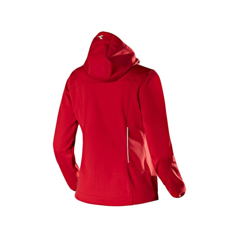 Alles muss raus -  Arbeitsjacke Diadora Damen Softshell Athena 702.179462 Farbe Rot Größe L