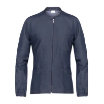 Alles muss raus -  Arbeitsbluse Giblor's Remy mit Reißverschluss 21P02K260 Größe M