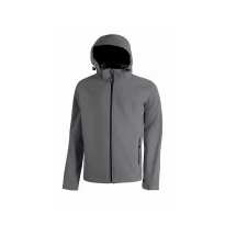 Alles muss raus -  Arbeitsjacke Softshell Stretch elastisch U- Power kyra IN289 Größe 2XL Farbe Grau