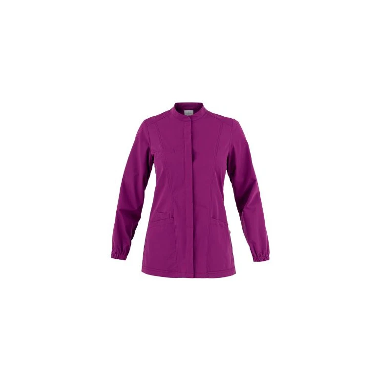 Alles muss raus -  Arbeitsbluse lia für Damen Giblor's 23P03K332 Größe L Farbe Violett