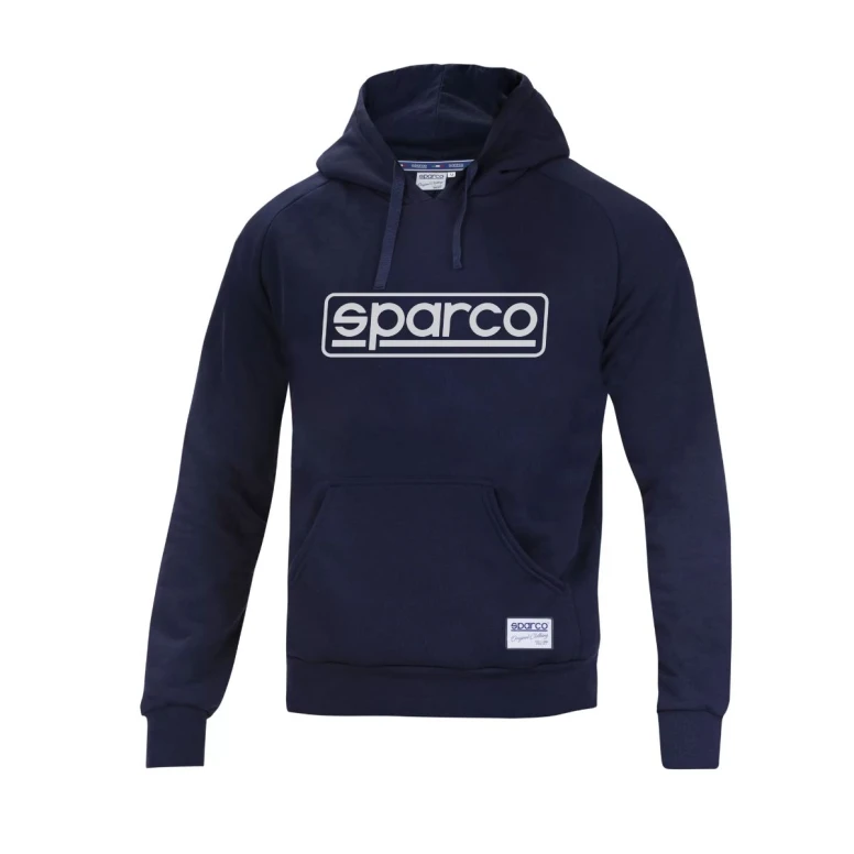 Alles muss raus -  Arbeitskapuzenpullover Sparco Hoodie Frame 01315 Größe M Farbe Blau