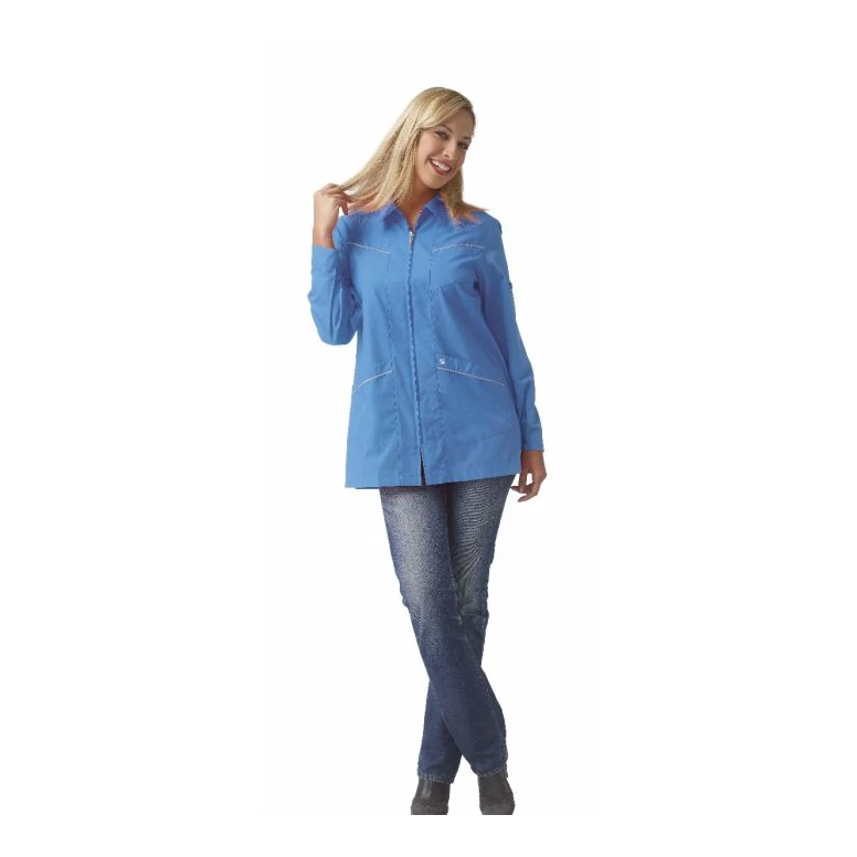 Alles muss raus -  Damen Tunika langärmelig Sandy Horeca Siggi -  28CS0057/00- 0001 Größe L Farbe Rot