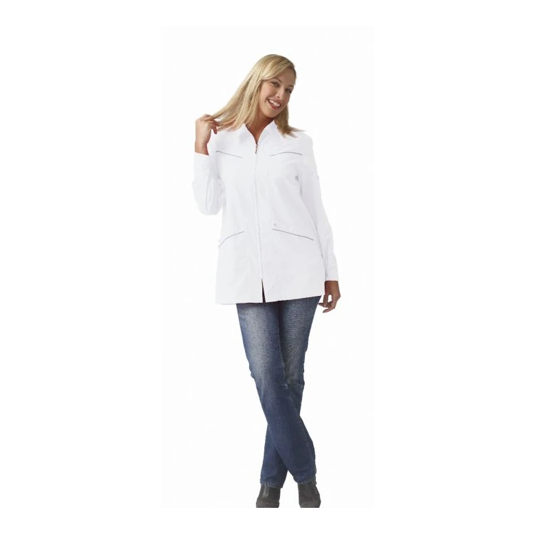 Alles muss raus -  Damen Tunika langärmelig Sandy Horeca Siggi -  28CS0057/00- 0001 Größe XL Farbe Hellblau
