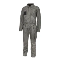 Alles muss raus -  Arbeits- Overall mit Latz und Trägern Multitaschen U- Power Crisp HY130DB Größe 54 Farbe stone grey 2