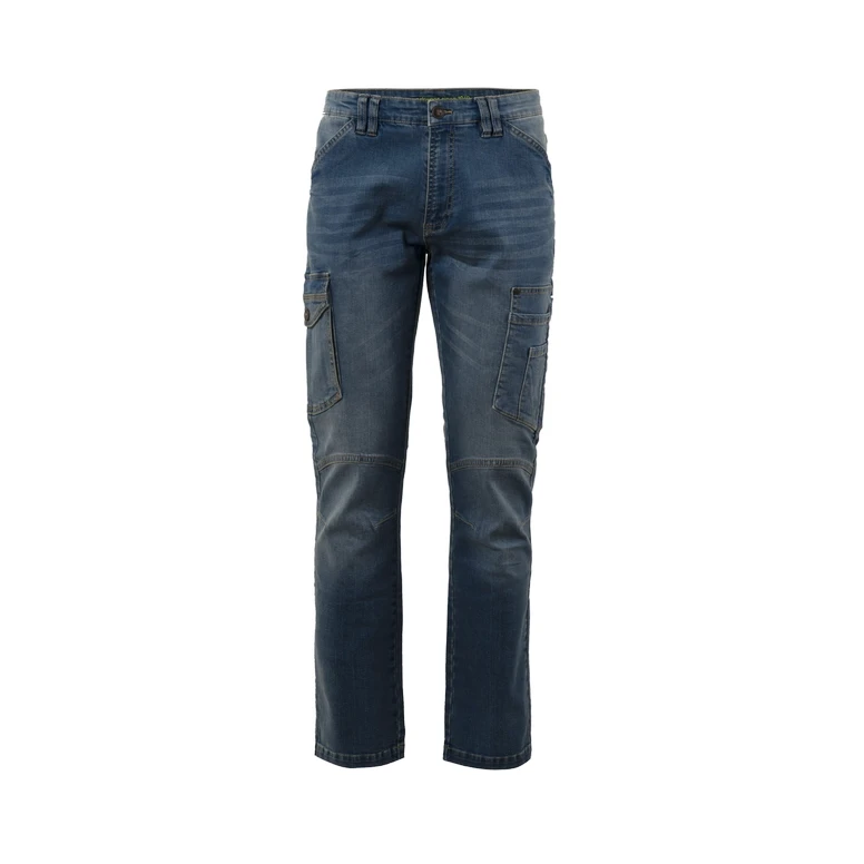 Alles muss raus -  Arbeitsjeans Stretch Multitaschen Rossini Cargo Soul A00147 Größe 52 Farbe light Blaue