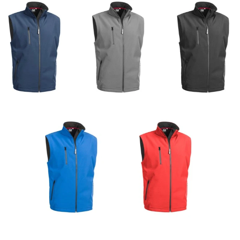 Alles muss raus -  Arbeitsweste Softshell Multitaschen Stretch Sottozero Chrono E0120 Farbe royal Größe M
