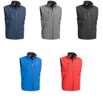 Alles muss raus -  Arbeitsweste Softshell Multitaschen Stretch Sottozero Chrono E0120 Farbe royal Größe M