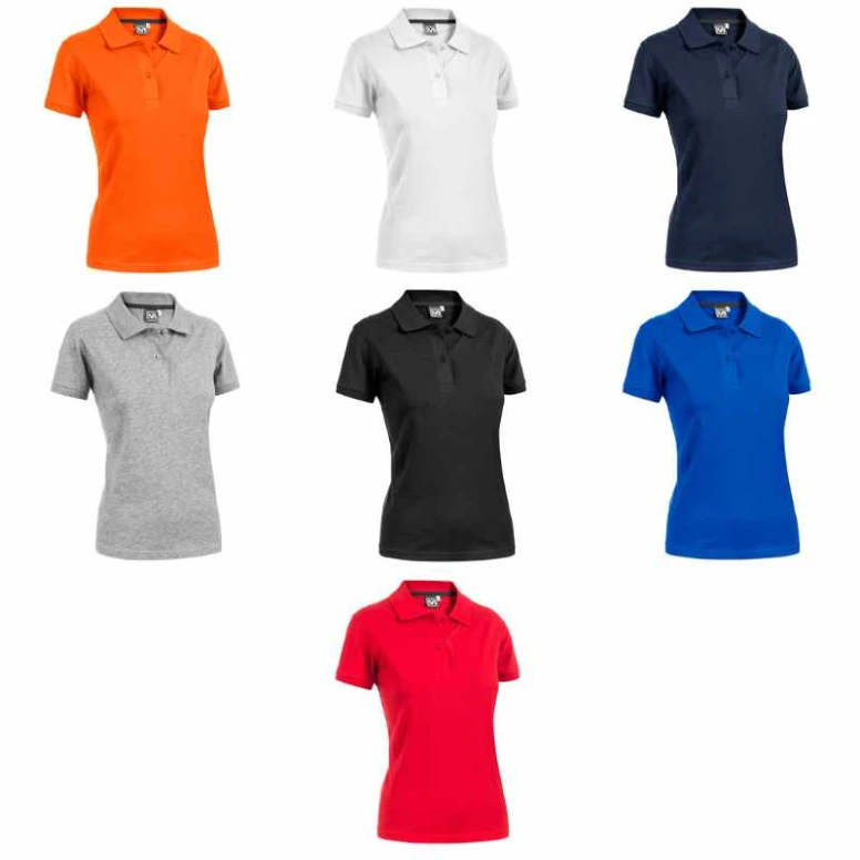 Alles muss raus -  Arbeits- Poloshirt für Damen 100% Baumwolle Sottozero Angy Jersey E0490 Größe S Farbe Rot