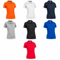 Alles muss raus -  Arbeits- Poloshirt für Damen 100% Baumwolle Sottozero Angy Jersey E0490 Größe L Farbe Rot