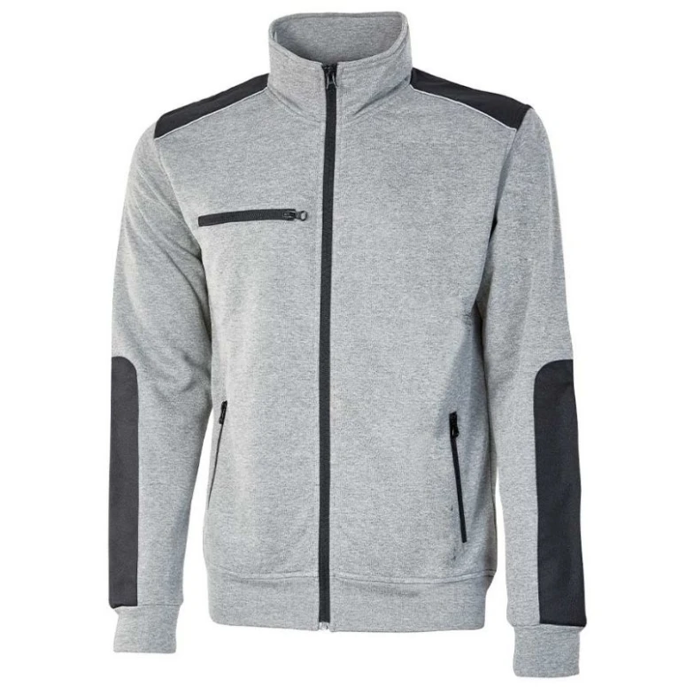 Alles muss raus -  Arbeits- Pullover U- Power Snug EY129DB Größe M Farbe grey silver