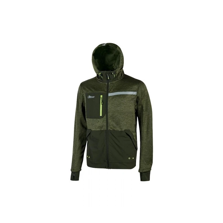 Alles muss raus -  Arbeits- Pullover U- Power Galaxy FU275BC Größe M Farbe Carbonschwarz