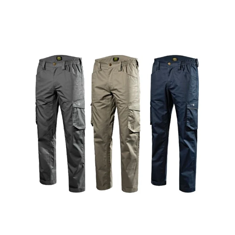 Alles muss raus -  Arbeitshosen Diadora Multitaschen Staff Light Cotton 702.176213 Größe XL Farbe Blau