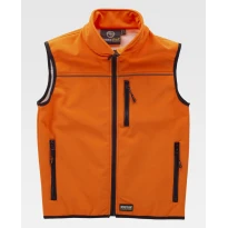 Alles muss raus -  Arbeitsweste Softshell Stretch Hochsichtbarkeit  S9320 -  Workteam Größe m Farbe Orange