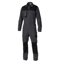 Alles muss raus -   Arbeitsoverall Multitaschen Stretch Tago Siggi 72TU0390/00- 0959 Farbe Grau Größe 3XL