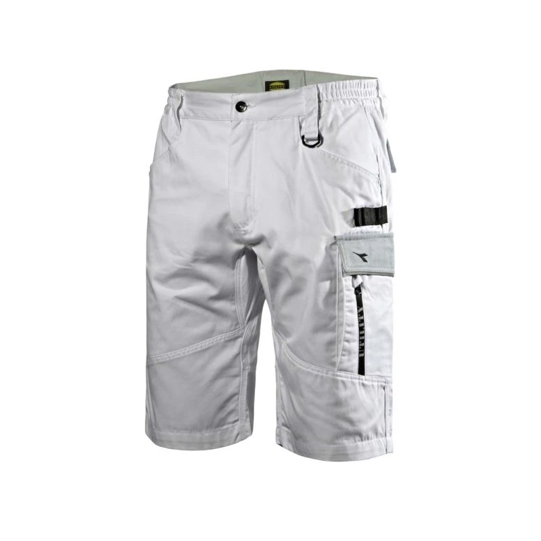 Alles muss raus -  Arbeitsbermuda Diadora Stretch Multitaschen Easywork Light 702.176206 Größe M Farbe Grau