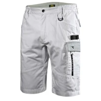 Alles muss raus -  Arbeitsbermuda Diadora Stretch Multitaschen Easywork Light 702.176206 Größe M Farbe Grau