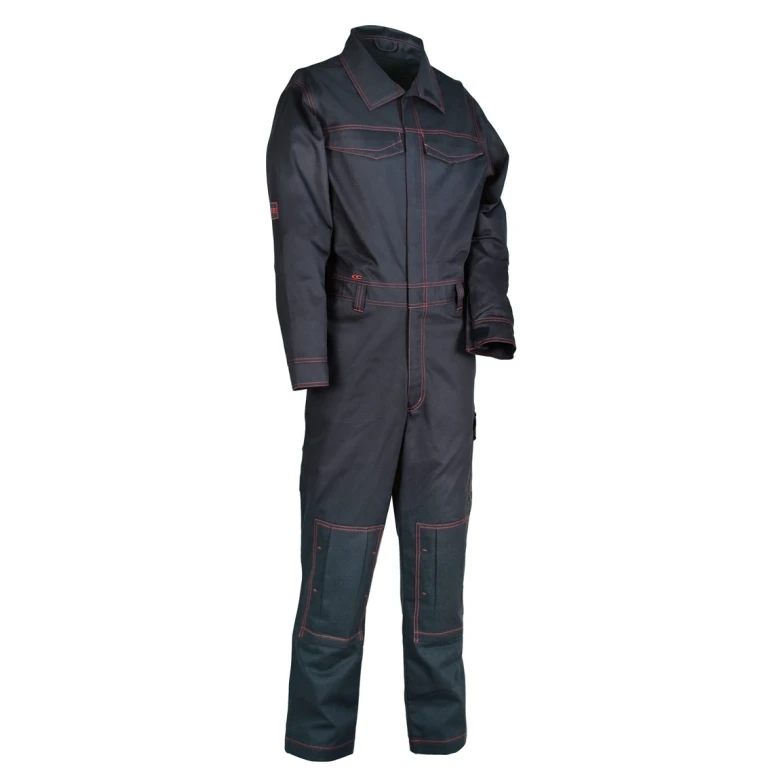 Alles muss raus -   Arbeitsoverall Multitaschen Cofra Fireman V262- 0- 02 Größe 56 Farbe Navyblau