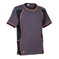 Alles muss raus -  Arbeits- T- Shirts Cofra Zuera 100% Baumwolle V598- 0- 02 Größe M Farbe Schlamm/Schwarz