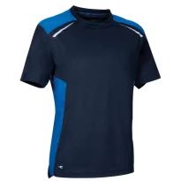 Alles muss raus -  Arbeits- T- Shirts Cofra Dunkerque V625- 0- 02 Größe L Farbe Navy Royal