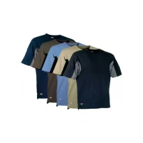 Alles muss raus -  Arbeits- T- Shirts Cofra Caribbean 100% Polyester V085- 0- 00A  Größe M Farbe Schlamm Schwarz