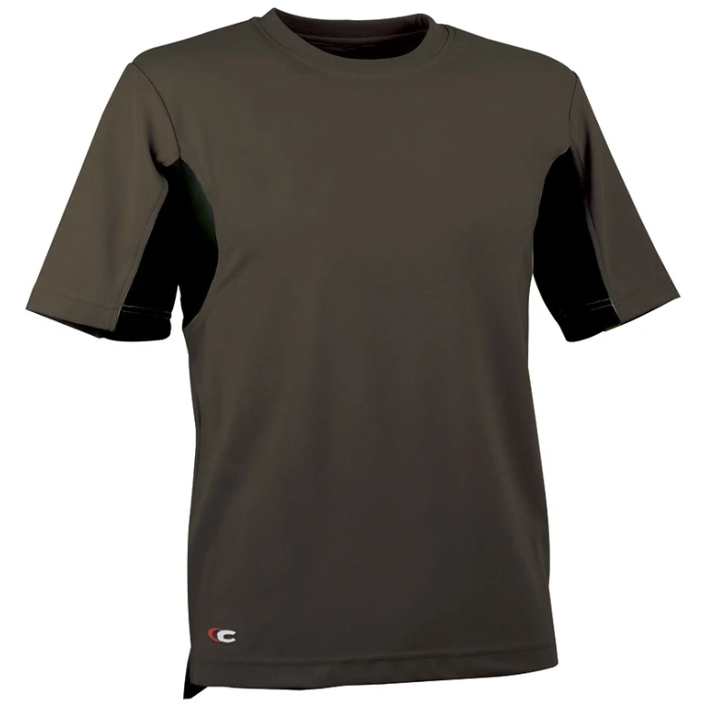 Alles muss raus -  Arbeits- T- Shirts Cofra Caribbean 100% Polyester V085- 0- 00A  Größe M Farbe Schlamm Schwarz