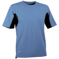 Alles muss raus -  Arbeits- T- Shirts Cofra Caribbean 100% Polyester V085- 0- 00A  Größe L  Farbe Schlamm Schwarz