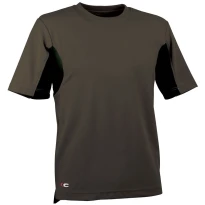 Alles muss raus -  Arbeits- T- Shirts Cofra Caribbean 100% Polyester V085- 0- 00A  Größe L  Farbe Schlamm Schwarz