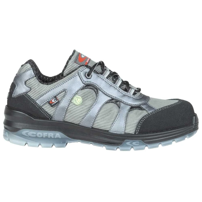 Alles muss raus -  Sicherheitsschuhe Cofra FoxTrot Grey S1 P ESD SRC 20610- 000 Nummer 41