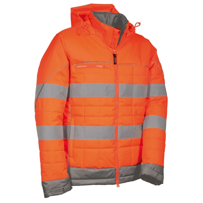 Alles muss raus -  Arbeitsjacke mit hoher  Hochsichtbarkeit  Cofra Recife V336- 0- 00 Größe S Farbe Gelb
