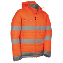 Alles muss raus -  Arbeitsjacke mit hoher  Hochsichtbarkeit  Cofra Recife V336- 0- 00 Größe S Farbe Gelb