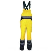 Alles muss raus -  Arbeitslatzhose Hochsichtbarkeit  Multitaschen Cofra Tuttle V294- 0- 02 Größe 2XL Farbe Orange Marine