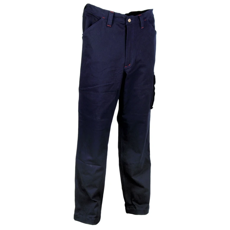 Alles muss raus -  Arbeitshosen Stretch elastisch Multitaschen Cofra Newcastle V222- 0- 02 Größe 2XL Farbe Navyblau