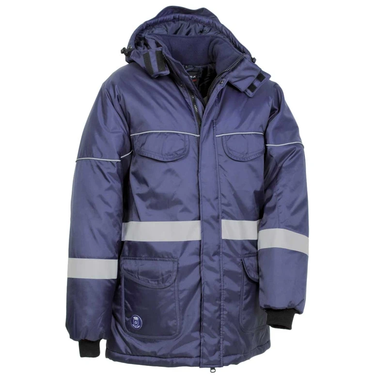 Alles muss raus Arbeits- Winterjacke mit mehreren Taschen Cofra Vahrn V162- 0- 02 Größe 3XL Navy