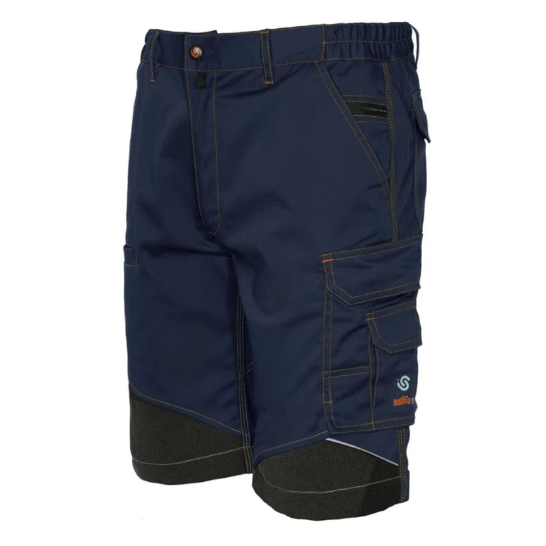 Arbeitsbermuda Extreme ISSA Line Bicolor Multitaschen Stretch 8834B