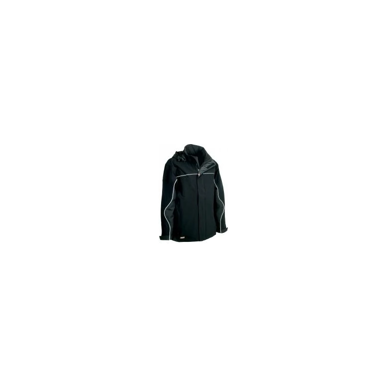 Alles muss raus -  Arbeitsjacke mit Kapuze Softshell Stretch Multitaschen Cofra Norway V093- 0- 00 Größe 50 Anthrazit Schwarz