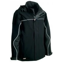 Alles muss raus -  Arbeitsjacke mit Kapuze Softshell Stretch Multitaschen Cofra Norway V093- 0- 00 Größe 50 Anthrazit Schwarz