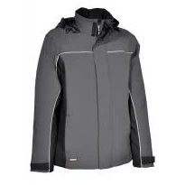 Alles muss raus -  Arbeitsjacke mit Kapuze Softshell Stretch Multitaschen Cofra Norway V093- 0- 00 Größe 50 Anthrazit Schwarz