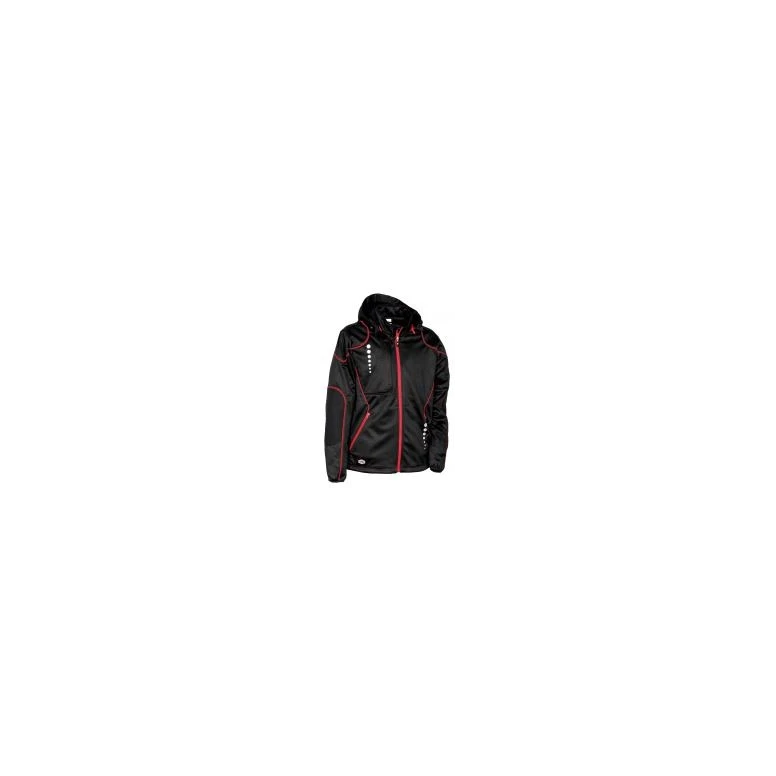 Alles muss raus -  Arbeitsjacke mit Kapuze Softshell Cofra Jacuzia V387- 0- 02 Anthrazit/Schwarz/Orange Größe m