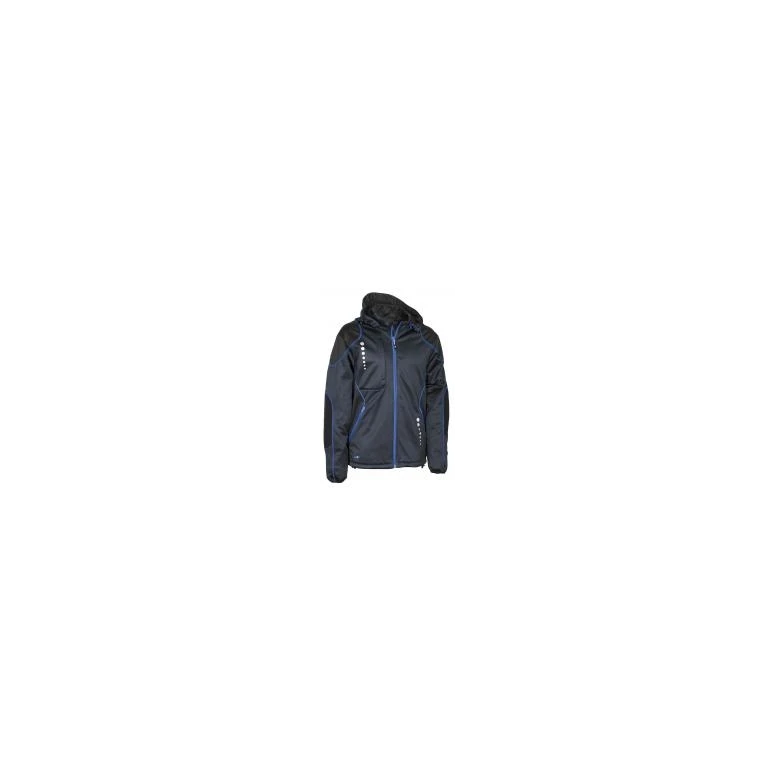 Alles muss raus -  Arbeitsjacke mit Kapuze Softshell Cofra Jacuzia V387- 0- 02 Anthrazit/Schwarz/Orange Größe m