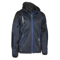 Alles muss raus -  Arbeitsjacke mit Kapuze Softshell Cofra Jacuzia V387- 0- 02 Anthrazit/Schwarz/Orange Größe m