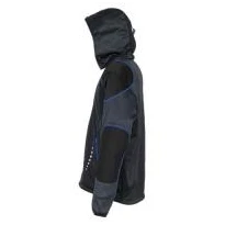 Alles muss raus -  Arbeitsjacke mit Kapuze Softshell Cofra Jacuzia V387- 0- 02 Anthrazit/Schwarz/Orange Größe m
