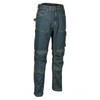 Alles muss raus -  Arbeitsjeans Stretch elastisch Multitaschen Cofra Düsseldorf   V191- 0- 00 Größe 46 Farbe Blau