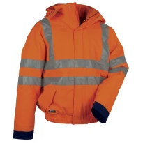 Alles muss raus -  Arbeitsjacke Hochsichtbarkeit  Cofra Fluo V075- 0- 02 Größe 60 Farbe Gelb Marine 2