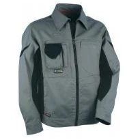 Alles muss raus -  Arbeitsjacke Multitaschen Cofra Workman V007- 0- 00 Schlamm/Schwarz Größe 48