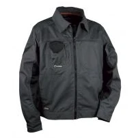 Alles muss raus -  Arbeitsjacke Multitaschen Cofra Workman V007- 0- 00 Schlamm/Schwarz Größe 48
